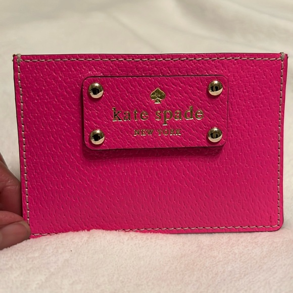kate spade Accessories - Kate Spade pink card holder